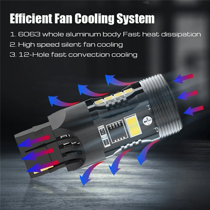 Latest Canbus Super Bright 1156 Car LED Bulbs Error Free